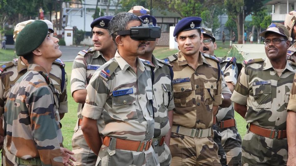 Assam Rifles conducts drone training for Central Industrial Security Force personnel in Tripura's Agartala Assam Rifles conducts drone training for Central Industrial Security Force personnel in Tripura's Agartala