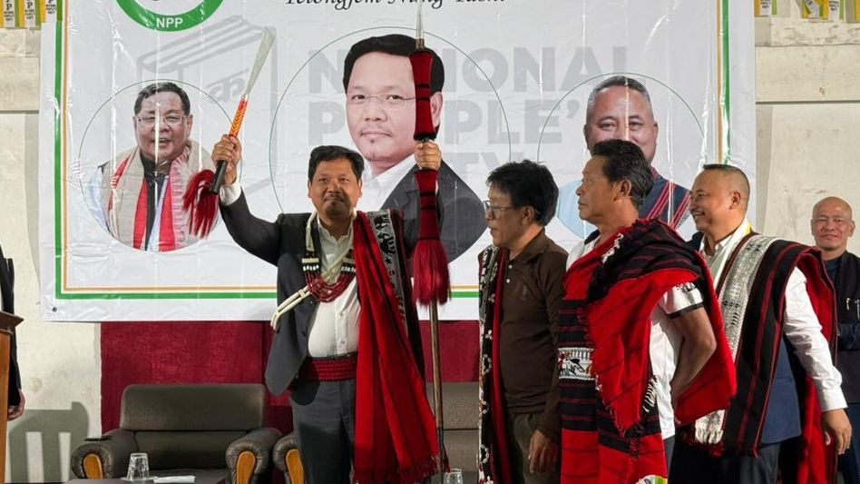 NPP chief Conrad Sangma pitches for youth empowerment, AFSPA repeal at Nagaland bypoll rally NPP chief Conrad Sangma pitches for youth empowerment, AFSPA repeal at Nagaland bypoll rally