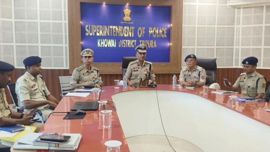 Tripura Police ensure tight security for TTAADC polls, says DGP Tripura Police ensure tight security for TTAADC polls, says DGP