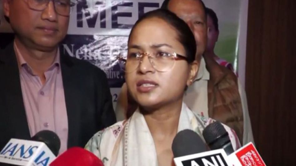 Jharkhand Minister Shilpi Neha Tirkey alleges “betrayal” by BJP during campaign in Assam Jharkhand Minister Shilpi Neha Tirkey alleges “betrayal” by BJP during campaign in Assam