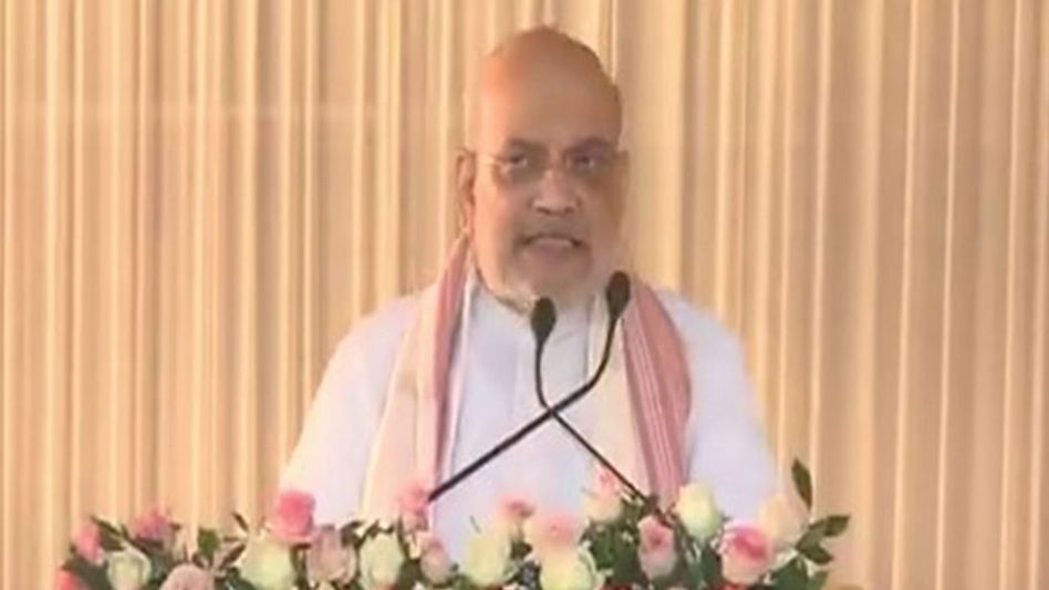 Amit Shah criticises Nehru-Gandhi family, claims Assam was sidelined Amit Shah criticises Nehru-Gandhi family, claims Assam was sidelined