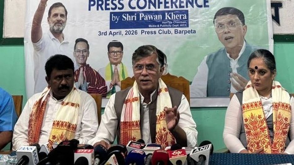Old promises repackaged: Congress slams BJP manifesto as 'copy-paste' Old promises repackaged: Congress slams BJP manifesto as 'copy-paste'