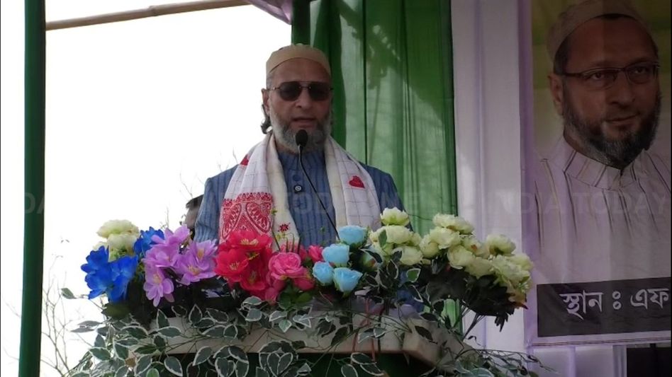 You cannot intimidate us: Asaduddin Owaisi flays Assam CM over threat to 'Miya backbone' You cannot intimidate us: Asaduddin Owaisi flays Assam CM over threat to 'Miya backbone'