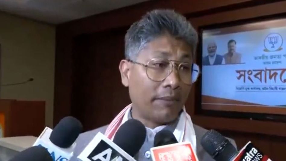 Pijush Hazarika confident of BJP win, says Congress will be rejected in Assam Pijush Hazarika confident of BJP win, says Congress will be rejected in Assam