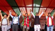 Arunachal CM campaigns for BJP’s Manab Deka in Assam's Lakhimpur Arunachal CM campaigns for BJP’s Manab Deka in Assam's Lakhimpur