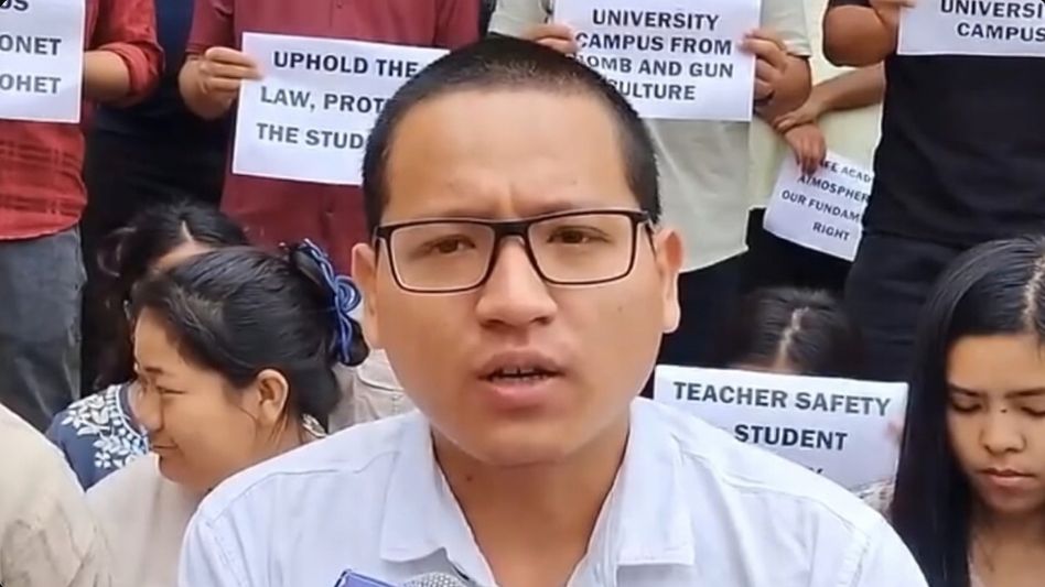 Manipur University condemns campus bomb blast, calls for calm and vigilance Manipur University condemns campus bomb blast, calls for calm and vigilance