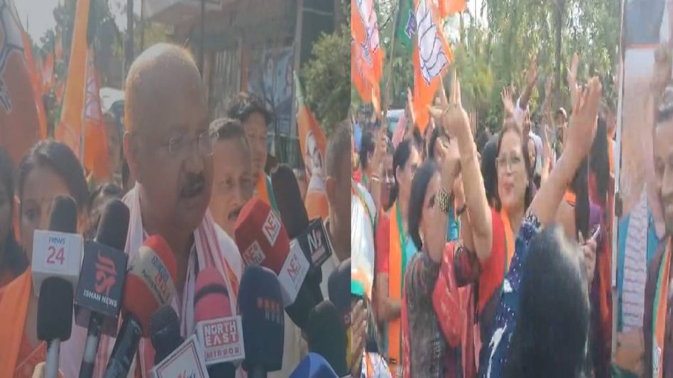 Assam: Margherita sees high-energy campaigning on final day as Bhaskar Sharma leads massive foot march Assam: Margherita sees high-energy campaigning on final day as Bhaskar Sharma leads massive foot march