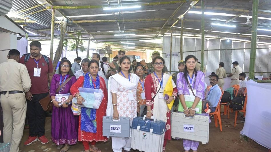 Tripura: Polling teams dispatched, security stepped up for Dharmanagar By-election Tripura: Polling teams dispatched, security stepped up for Dharmanagar By-election