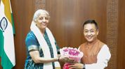 Sikkim CM meets Finance Minister, secures Rs 820 crore assistance Sikkim CM meets Finance Minister, secures Rs 820 crore assistance