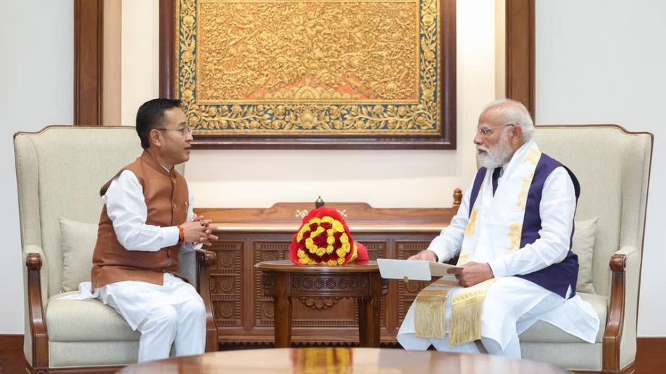 Sikkim CM Prem Singh Tamang meets PM Narendra Modi, discusses development and Nathu La trade Sikkim CM Prem Singh Tamang meets PM Narendra Modi, discusses development and Nathu La trade