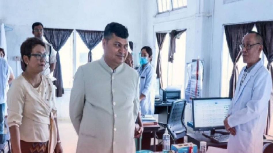 Union Minister reviews development projects, including water supply and infrastructure in Mizoram’s Saitual Union Minister reviews development projects, including water supply and infrastructure in Mizoram’s Saitual
