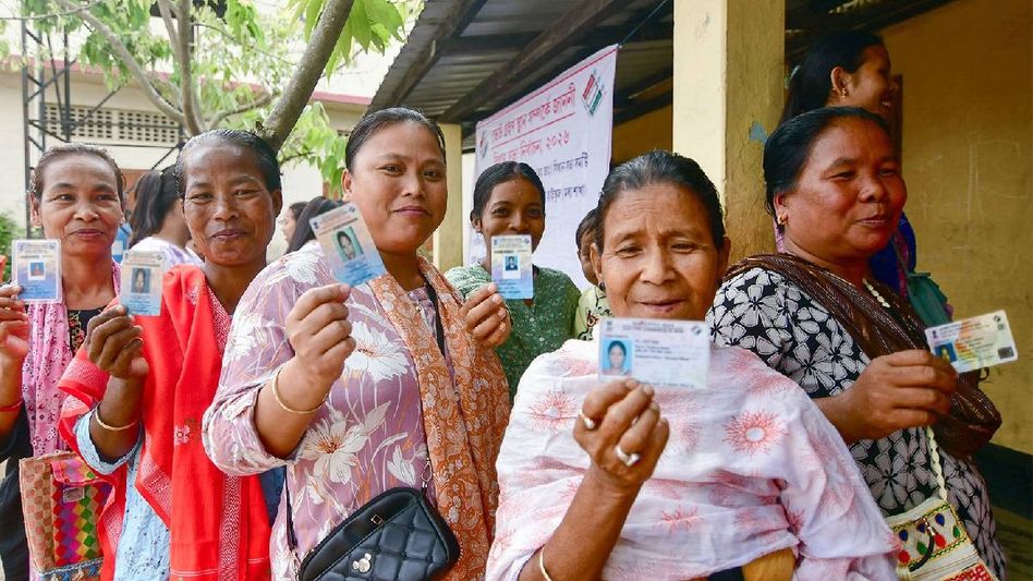 Nagaland leads bypoll turnout with 59.52 per cent voting by 1 PM; Tripura crosses 50 per cent Nagaland leads bypoll turnout with 59.52 per cent voting by 1 PM; Tripura crosses 50 per cent