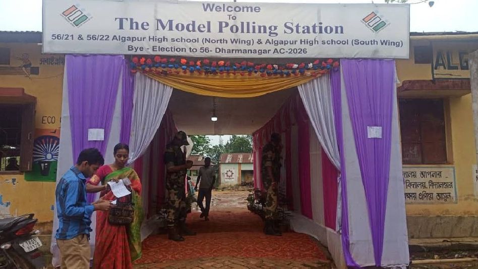 Tripura’s Dharmanagar by-poll records 80 per cent turnout, voting peaceful, no untoward incidents reported Tripura’s Dharmanagar by-poll records 80 per cent turnout, voting peaceful, no untoward incidents reported