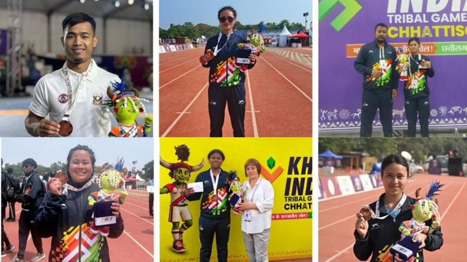 Meghalaya athletes clinch 9 medals at Khelo India Tribal Games, set sights on National Games Meghalaya athletes clinch 9 medals at Khelo India Tribal Games, set sights on National Games