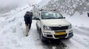114 drivers rescued from stranded convoy in North Sikkim after major road breach 114 drivers rescued from stranded convoy in North Sikkim after major road breach