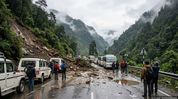 158 vehicles stranded in North Sikkim after landslide; evacuation underway 158 vehicles stranded in North Sikkim after landslide; evacuation underway