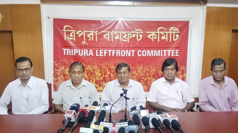 Tripura Left Front alleges violence, rigging in TTAADC polls; demands CAPF deployment during counting Tripura Left Front alleges violence, rigging in TTAADC polls; demands CAPF deployment during counting