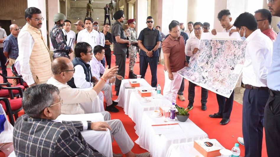 Manipur CM reviews progress of Imphal Railway Station, Jiribam–Imphal rail project Manipur CM reviews progress of Imphal Railway Station, Jiribam–Imphal rail project