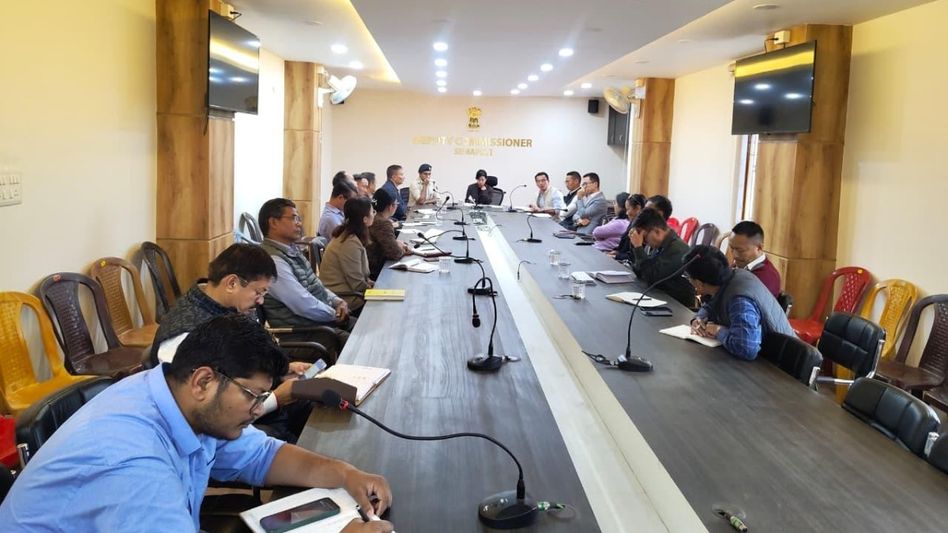 Authorities step up monsoon preparedness in Manipur's Senapati, issue directives to prevent flood risks Authorities step up monsoon preparedness in Manipur's Senapati, issue directives to prevent flood risks