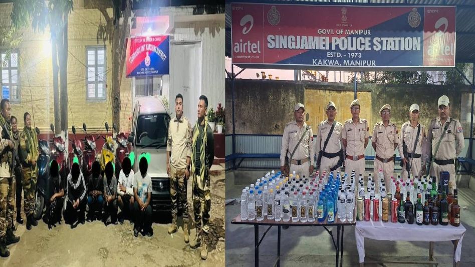 Manipur police seize over 2 kg opium, recover liquor and stolen vehicles in separate operations Manipur police seize over 2 kg opium, recover liquor and stolen vehicles in separate operations