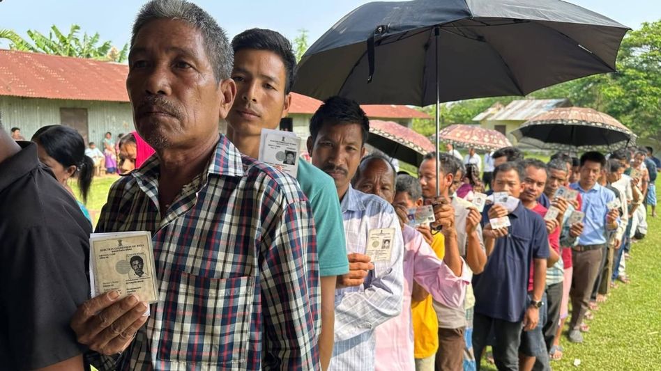 Re-poll in TTAADC sees 86.83% turnout; counting on April 17 under tight security Re-poll in TTAADC sees 86.83% turnout; counting on April 17 under tight security