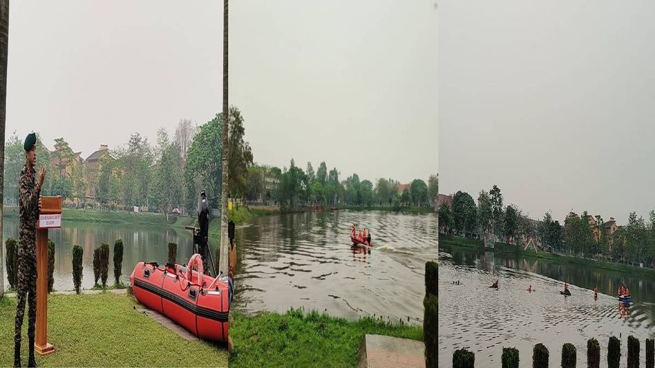 Indian Army leads multi-agency flood relief drill ‘Exercise Jal Rahat’ in Guwahati Indian Army leads multi-agency flood relief drill ‘Exercise Jal Rahat’ in Guwahati