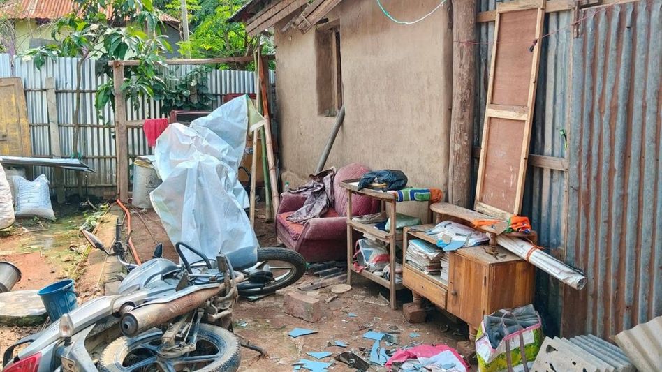 Post-poll violence in Tripura: Over 200 BJP workers displaced, properties torched Post-poll violence in Tripura: Over 200 BJP workers displaced, properties torched