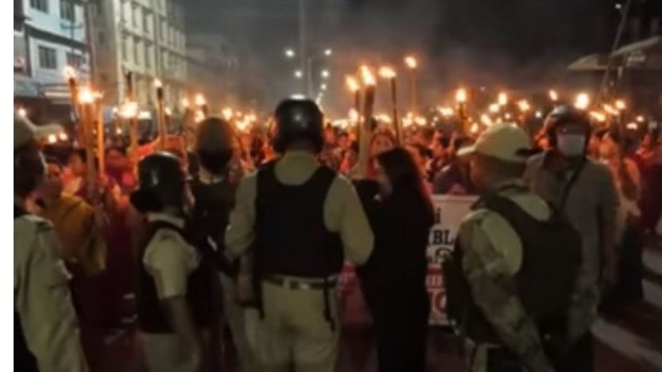 Police arrest 21 for mob violence during April 18 protest in Manipur Police arrest 21 for mob violence during April 18 protest in Manipur