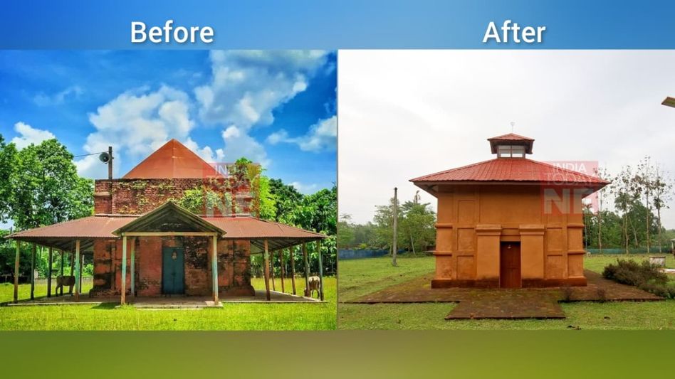 Controversy erupts over renovation of historic Math Mandir in Assam's Dhubri Controversy erupts over renovation of historic Math Mandir in Assam's Dhubri