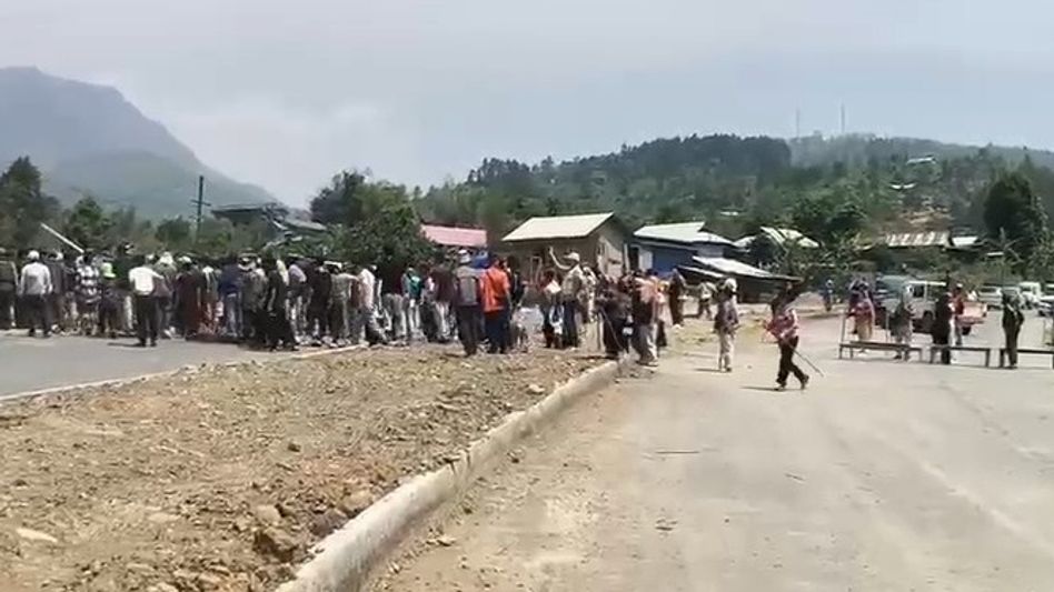 Tangkhul Naga body condemns violence at Manipur highway protest Tangkhul Naga body condemns violence at Manipur highway protest