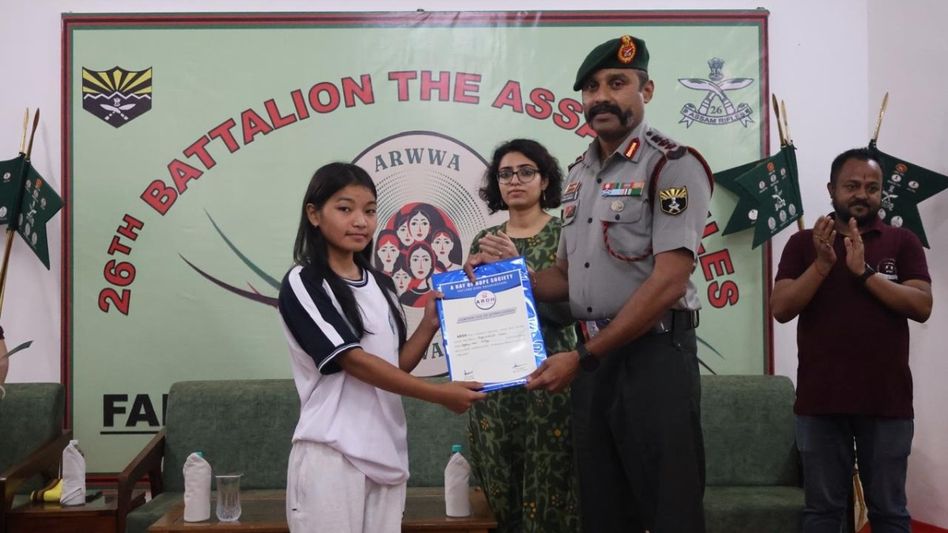 Assam Rifles Haflong Battalion empowers AROH students through digital learning initiative Assam Rifles Haflong Battalion empowers AROH students through digital learning initiative