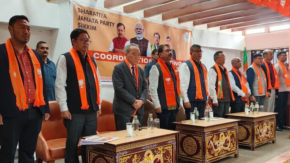 BJP Sikkim holds coordination meet ahead of PM Modi’s visit BJP Sikkim holds coordination meet ahead of PM Modi’s visit