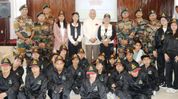 Assam Rifles facilitates interaction between specially abled students and Mizoram Governor Assam Rifles facilitates interaction between specially abled students and Mizoram Governor