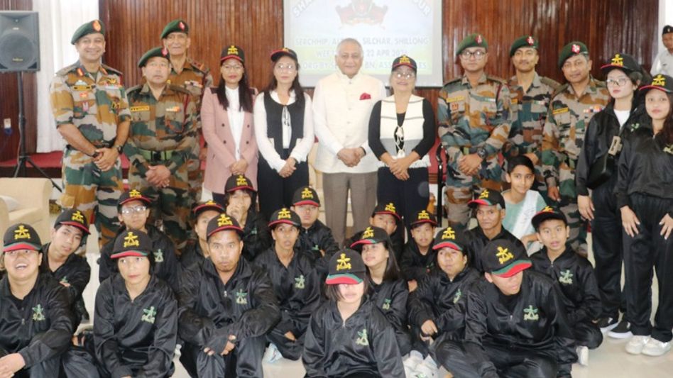 Assam Rifles facilitates interaction between specially abled students and Mizoram Governor Assam Rifles facilitates interaction between specially abled students and Mizoram Governor