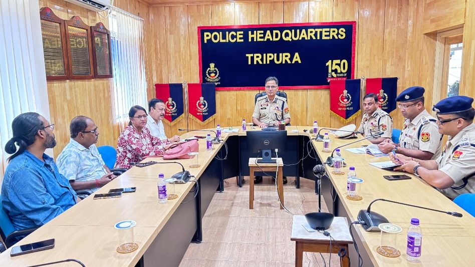 Agartala Press Club seeks enhanced security for journalists; flags misuse of press stickers Agartala Press Club seeks enhanced security for journalists; flags misuse of press stickers