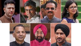 After AAP MPs switch sides, NDA now 18 members short of two-thirds majority in RS After AAP MPs switch sides, NDA now 18 members short of two-thirds majority in RS