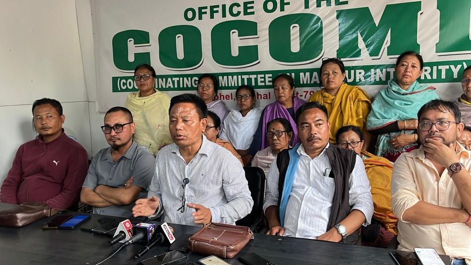 COCOMI condemns assault on representatives during protest, says stand on Manipur crisis unchanged COCOMI condemns assault on representatives during protest, says stand on Manipur crisis unchanged