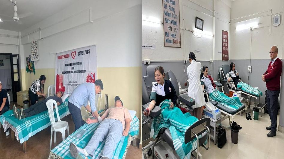 Nagaland: 47 units of blood donated in Kohima as churches organise community drives Nagaland: 47 units of blood donated in Kohima as churches organise community drives