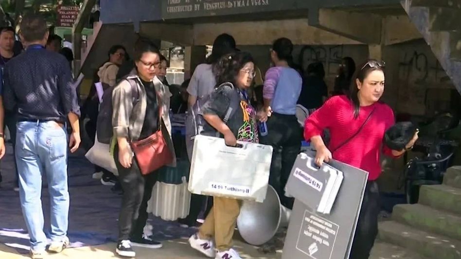 Counting underway for Aizawl Civic Polls; ZPM leads early trends Counting underway for Aizawl Civic Polls; ZPM leads early trends