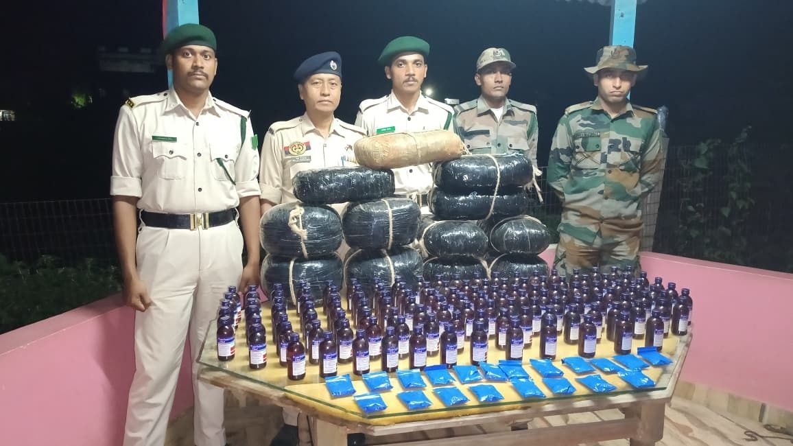 Tripura Police seize narcotics worth Rs 8.5 lakh near Indo-Bangladesh border