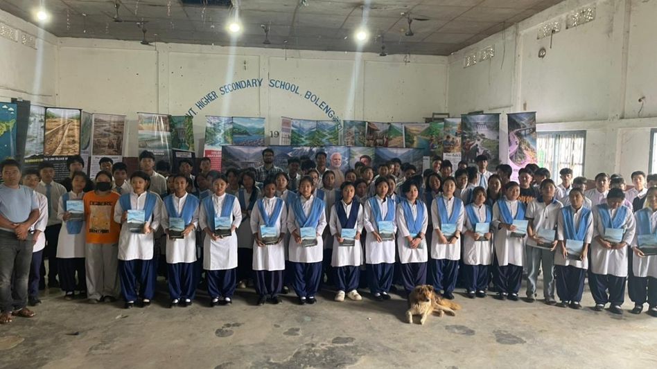 Arunachal school exhibition engages 330 students on Siang project, river conservation Arunachal school exhibition engages 330 students on Siang project, river conservation