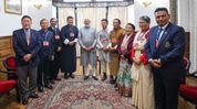 PM Modi engages with Padma awardees in Gangtok, calls discussions ‘wonderful’ PM Modi engages with Padma awardees in Gangtok, calls discussions ‘wonderful’