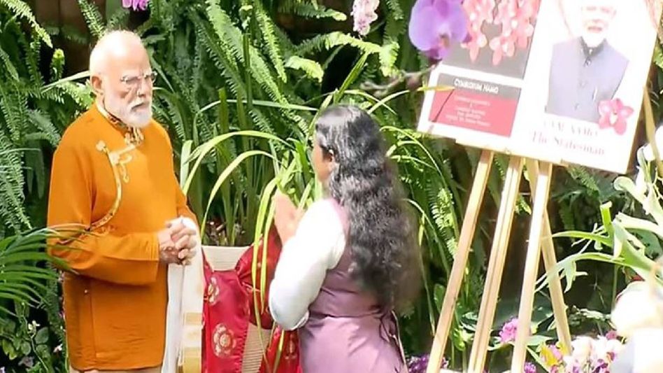 PM Modi visits Orchidarium in Gangtok, highlights Sikkim’s biodiversity, floral wealth PM Modi visits Orchidarium in Gangtok, highlights Sikkim’s biodiversity, floral wealth