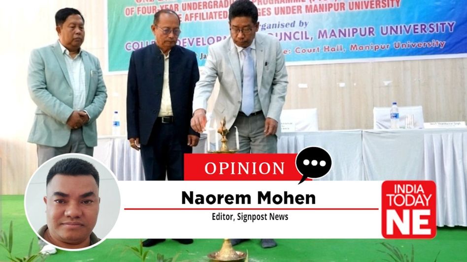 How Manipur University Stands Out in NEP 2020: 80 Percent ABC and 70 Percent FYUP Adoption How Manipur University Stands Out in NEP 2020: 80 Percent ABC and 70 Percent FYUP Adoption