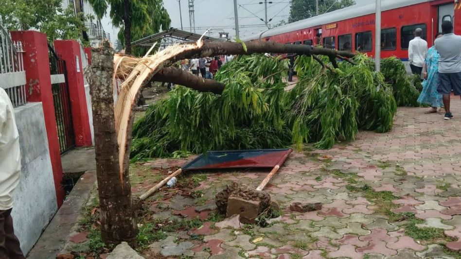 Red alert in Tripura as severe storms lash state; Dhalai district records highest rainfall Red alert in Tripura as severe storms lash state; Dhalai district records highest rainfall