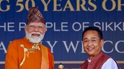 Sikkim CM hails PM Modi’s support during state’s 50th statehood celebrations Sikkim CM hails PM Modi’s support during state’s 50th statehood celebrations