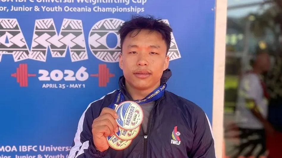 Arunachal’s Charu Pesi wins gold at Universal Weightlifting Cup in Samoa Arunachal’s Charu Pesi wins gold at Universal Weightlifting Cup in Samoa