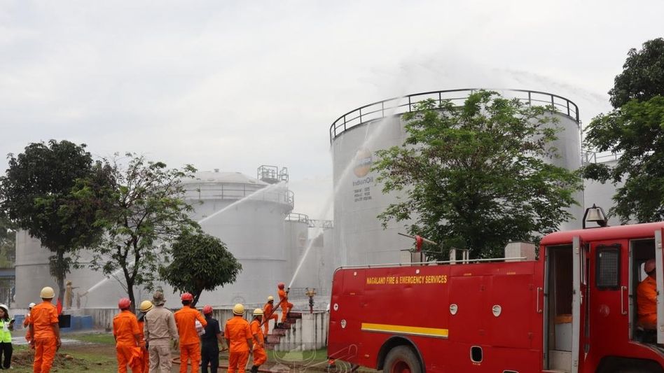 Nagaland conducts state-level mega mock drill on earthquake, extreme weather preparedness Nagaland conducts state-level mega mock drill on earthquake, extreme weather preparedness