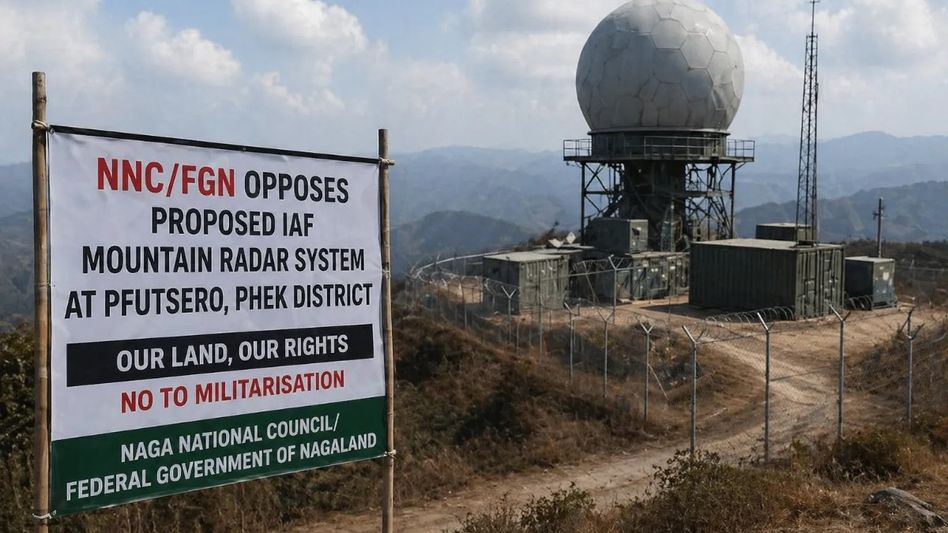 Chakhesang body opposes proposed mountain radar project in Nagaland’s Pfutsero Chakhesang body opposes proposed mountain radar project in Nagaland’s Pfutsero
