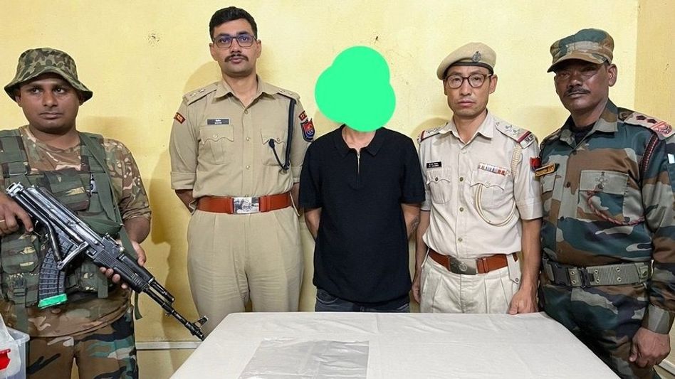 Security forces arrest man in Manipur’s Senapati with pistol and ammunition Security forces arrest man in Manipur’s Senapati with pistol and ammunition